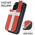 Denmark Flag Distressed Otterbox Defender iPhone Skin